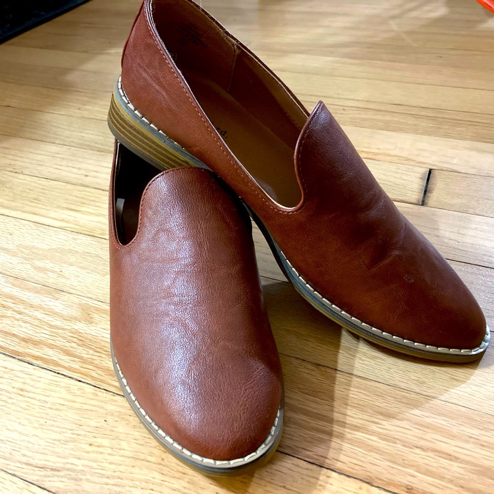 Indigo rd size 8.5 loafers 👞 deep brown